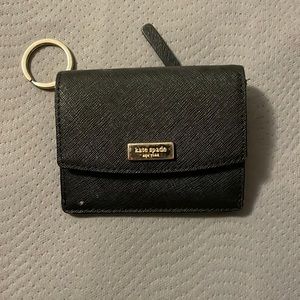 Small black Kate spade wallet